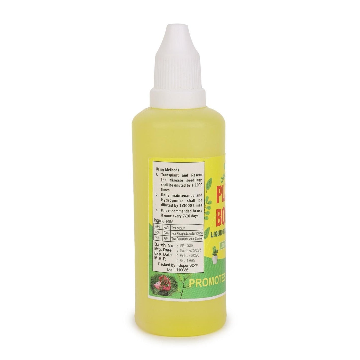 Plant Boost Liquid Biofertilizer for All Crops,Organic (Pack of 4)