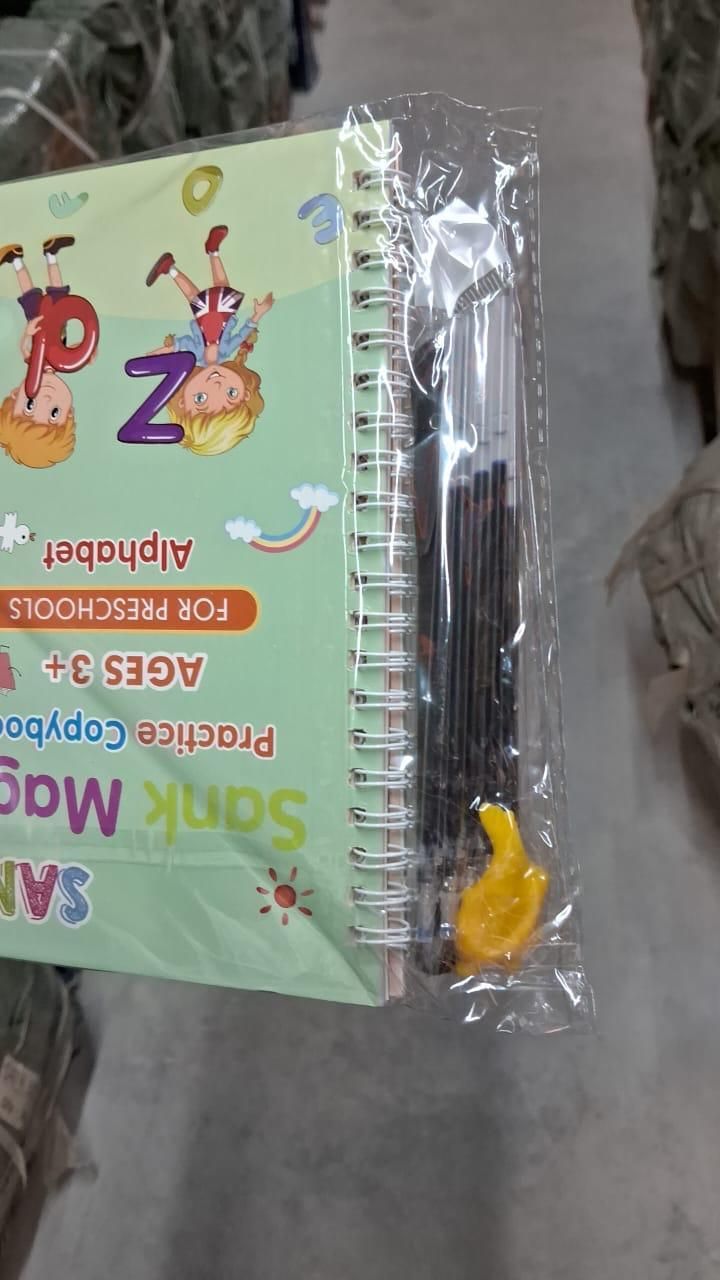 SankMagic™ Practice Copybook (4 BOOKS,1 PEN,1 GRIP,10 REFILL)